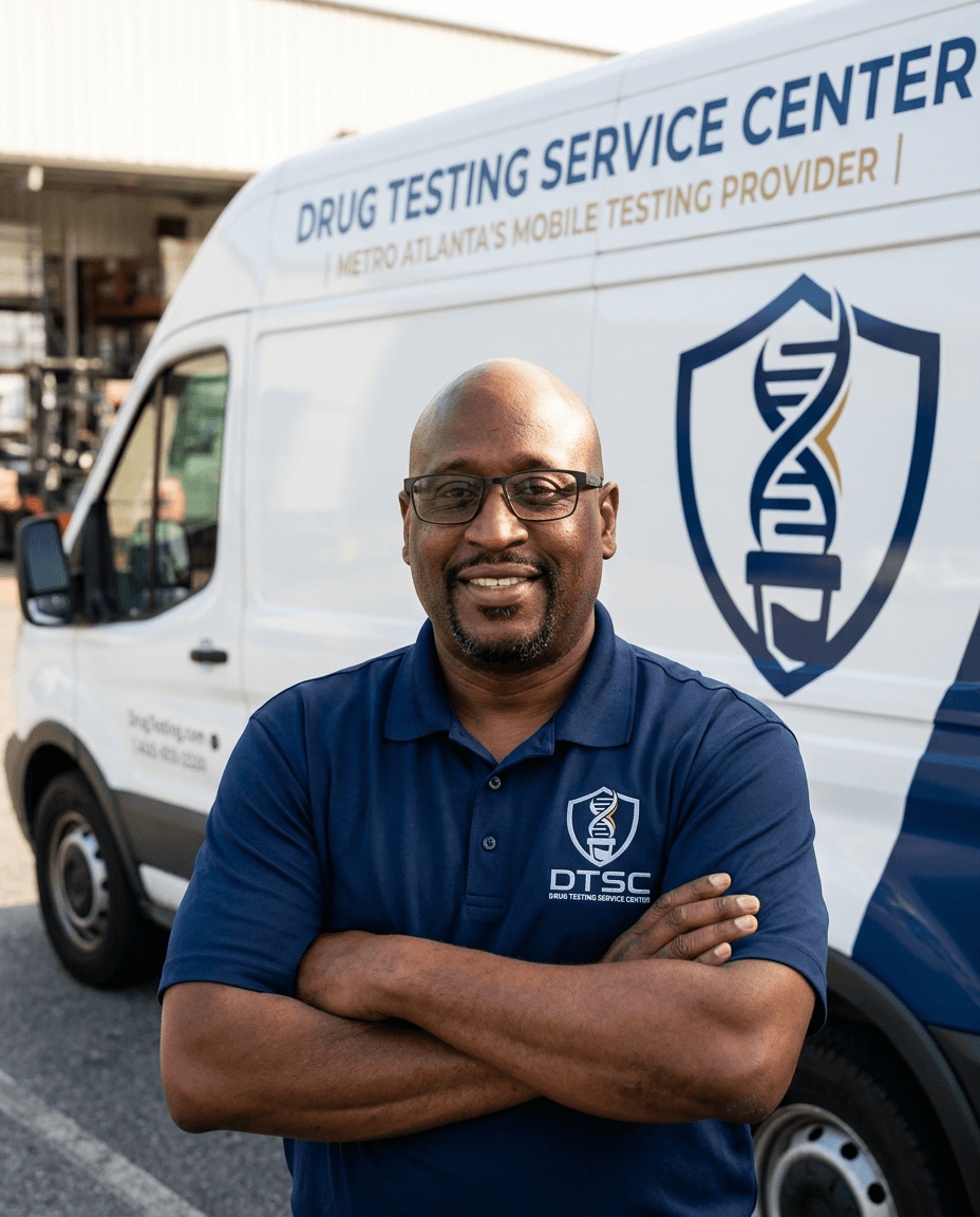 DTSC Mobile Tester with branded van